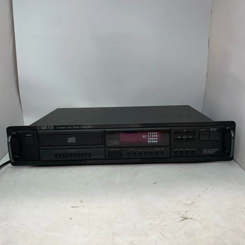 Carver SD/A-450 CD Player for Stereo System TESTED WORKS AND PLAYS GREAT