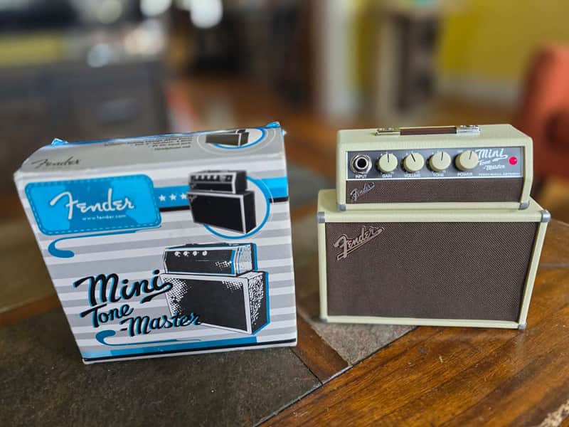 Fender Tone Master Mini pocket lunchbox guitar amp image 1