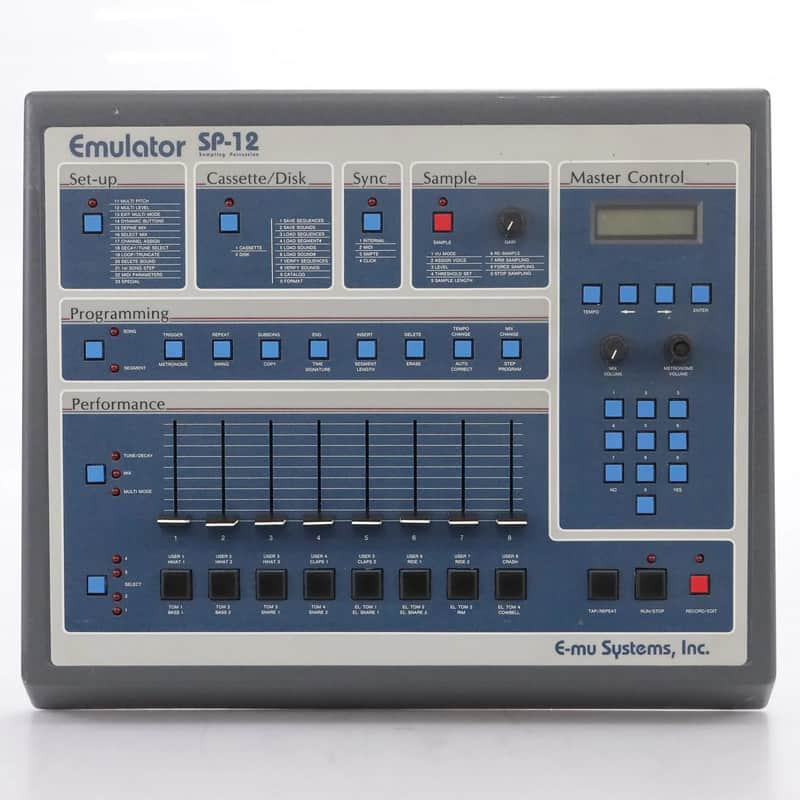 E-MU Systems SP-12 8-Voice Drum Sampler image 1