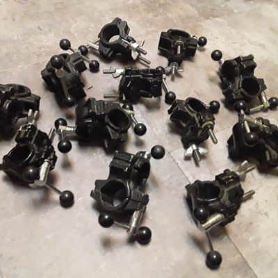 Large Tama Power Tower Drum Rack Clamps Lot - Packed & Ready to Be Shipped - (*Very Rare to Find*) image 2