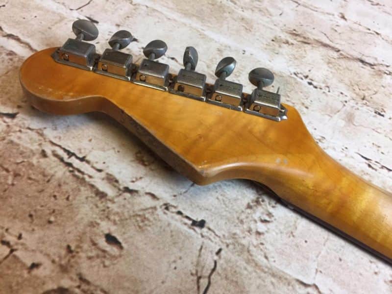 Fraser Guitars - Aged Sunburst Custom Shop 60s Stratocaster Guitar