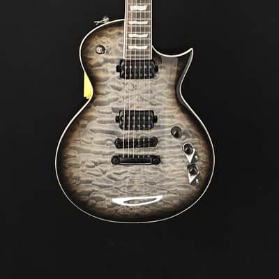 ESP LTD EC-1000T Electric Guitar - Charcoal Burst - NEW image 2