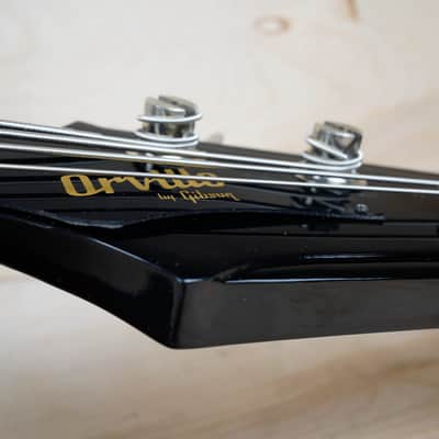 Orville by Gibson TB Thunderbird Bass MIJ 1990 Ebony Lacquer Finish USA Pickups Japan w/ Bag image 6