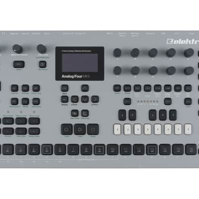 Elektron Analog Four MKII Synthesizer + Groovebox (Gray) [USED]