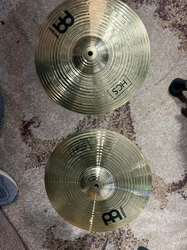 Meinl 13" HCS Hi-Hat (Pair) 2007 - Present - Brilliant image 1
