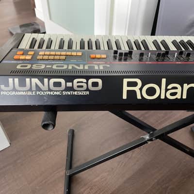 Roland Juno-60 Vintage Analog Synthesizer with Soft Case image 9