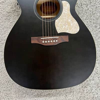Art & Lutherie Legacy Faded Black CW Presys II Acoustic Electric Guitar image 7