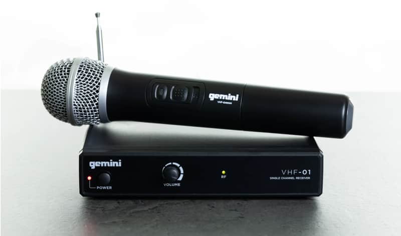 Gemini - UHF-01M F1 - Single Channel Wireless Microphone System image 1
