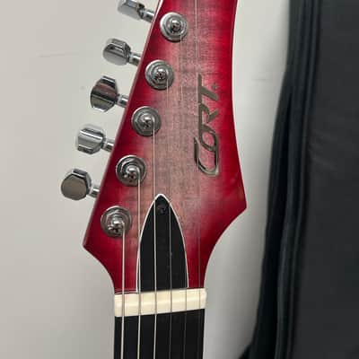 Cort X700 Duality II Electric Guitar - Lava Burst B-Stock image 3