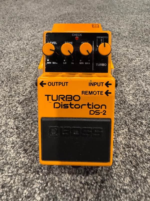 Boss DS-2 Turbo Distortion (Silver Label)
