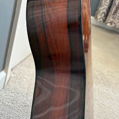 Luthier built 1980 - solid Brazilian Rosewood B/S image 4