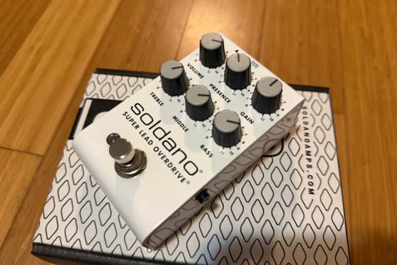 Soldano SLO Pedal 2022 - Present - White image 1