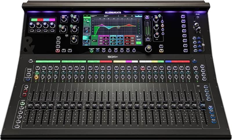 Allen & Heath SQ-6-PLUS SQ6+ RackUltra FX Enabled 48-channel Digital Mixer image 1