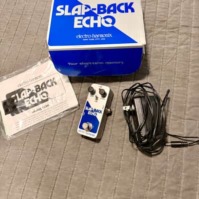 Electro-Harmonix Slap-Back Echo Reissue 2023 - Present - Silver / Blue image 2