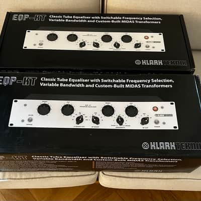 Klark-Teknik EQP-KT Stereo Pair NOS Tubes image 3