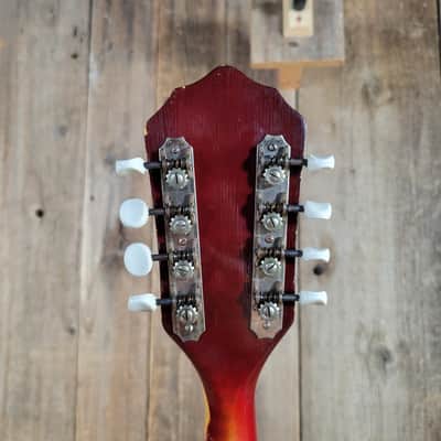Kay 2 Point Venetian Style Mandolin 1950s with Original Case - Sunburst image 6