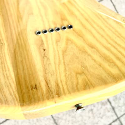 Fender Stratocaster Hardtail Maple Fretboard 1976 Natural finish all original image 17