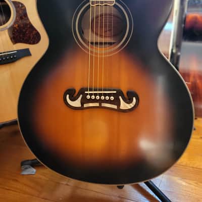 Epiphone Inspired by Gibson J-200 Acoustic Electric Guitar image 3