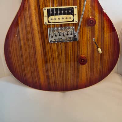 PRS SE Custom 24 Zebrawood 2018 - Vintage Sunburst w/ PRS Locking Tuners image 1
