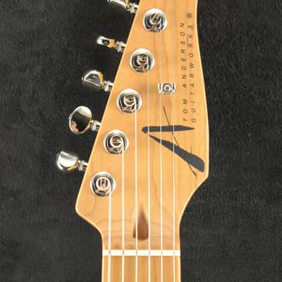 Tom Anderson Top T Icon Contoured Atlantic Storm to Black Edge Burst with Binding image 3