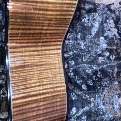 August acoustic electric jumbo usa made guitar image 10