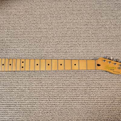 Squier Classic Vibe 50's Telecaster (Neck & Tuners Only) - Stripped Truss Rod - AS IS/FOR REPAIR image 7