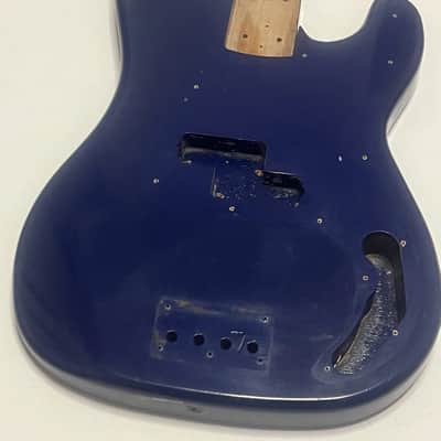 Antares Vintage Precision Bass Body Dark Navy Blue 70s image 3