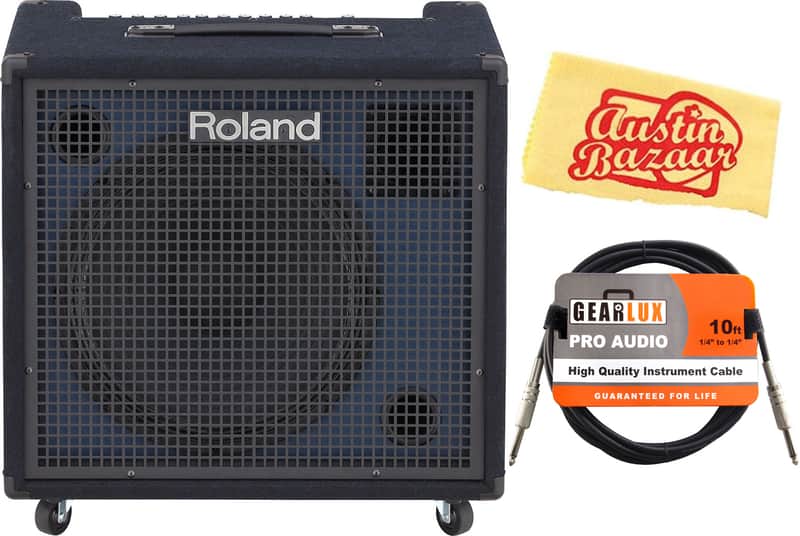 Roland KC-600 200-Watt 4-Channel Stereo Mixing Keyboard Amplifier w/ Instrument Cable image 1