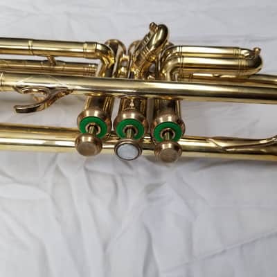 Couesnon Raw Brass Bb Trumpet Circa 1970's with original case & mouthpiece image 8