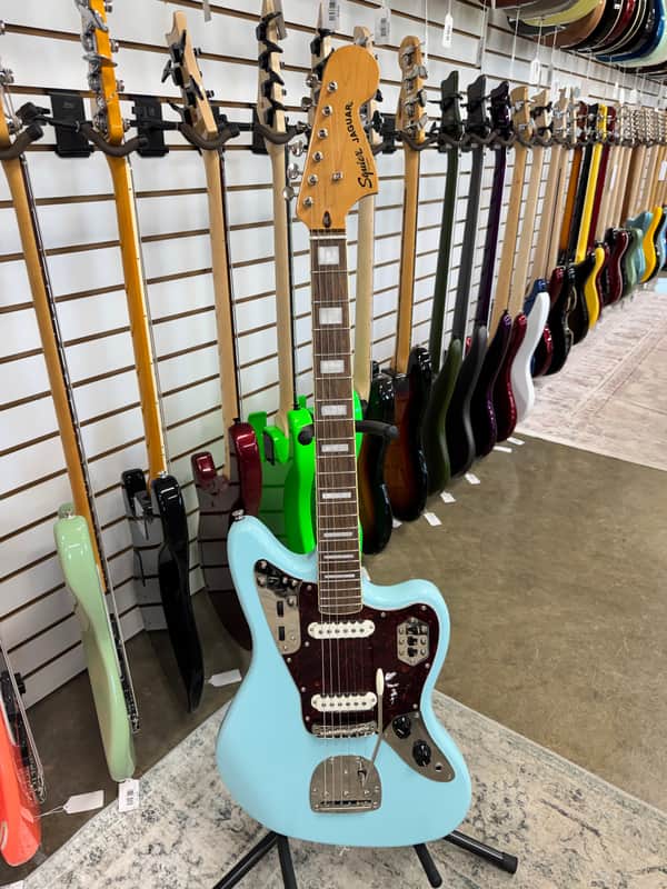 Squier Classic Vibe '70s Jaguar - Daphne Blue image 1