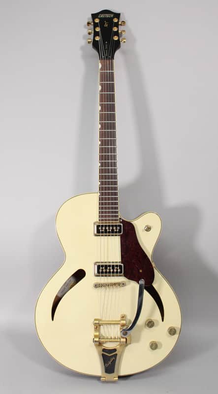 2003 Gretsch G3156 Streamliner Historic Series Antique White Electric Guitar image 1