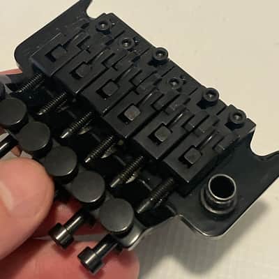 2020's Era Used FRT-01000 1000 Series Licensed Floyd Rose Black Guitar Tremolo Bridge & Arm image 12