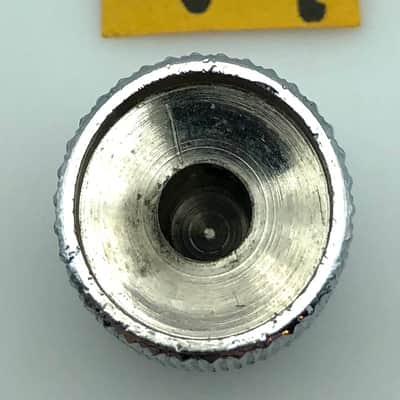 Vintage Fender Telecaster Knurled Dome Knob Chrome - Early 80’s image 4