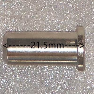 Jaguar/Jazzmaster Nickel Plated Steel Body Bushings~8.85mm OD X 7.80mm ID-Brand New image 3