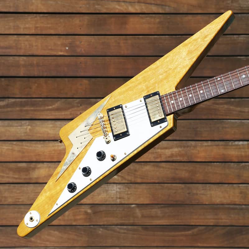 1994 Gibson Flying Z Thunderbolt by Hiroshi Kido Kid Korina Guitar - Beyond Rare, Brazilian/Korina! image 1