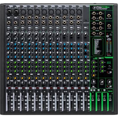 Mackie ProFX16v3 16-Channel Professional Effects Mixer with USB & Built-In FX (MINT) image 1