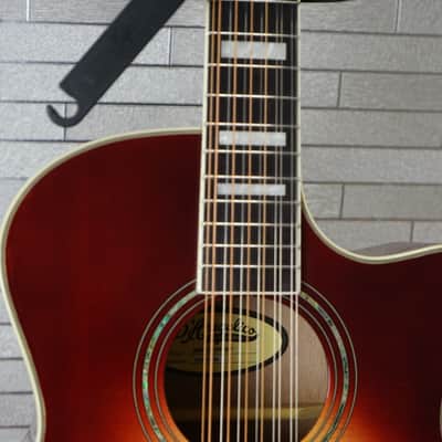 D'Angelico Premier Fulton 12-String Grand Auditorium - Iced Tea Burst image 3