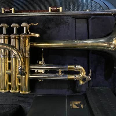 Bach Stradivarius AP190 Artisan Piccolo Trumpet Lacquer Osmun Blueprinted image 4