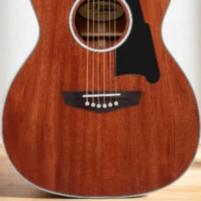 D'Angelico Excel Tammany Acoustic-Electric Guitar â€“ Natural Mahogany, Solid Top, Grover Tuners, Fishman Pickup image 3