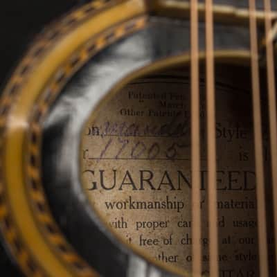 Gibson  F-2 Carved Top Mandolin (1912), ser. #17005, original black hard shell case. image 14