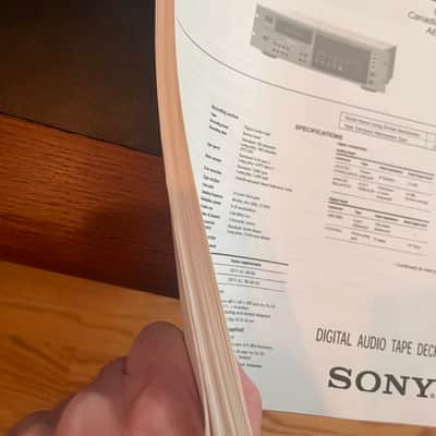 Service Manual for Sony PCM-R500 DAT image 2