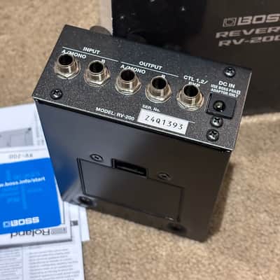 Boss RV-200 Reverb 2023 - Present - Black image 6