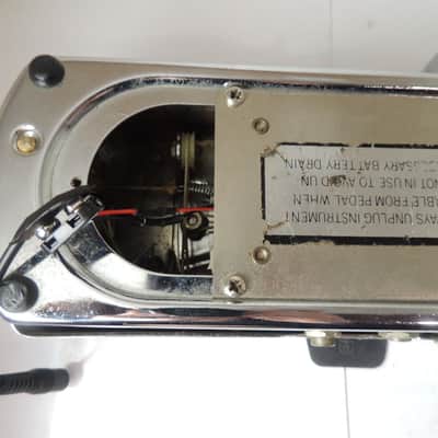 Vintage Fender Fuzz Wah Effects Pedal Chrome Free USA S&H image 8