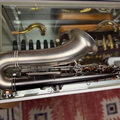 Cannonball Hotspur T5 Silver Black Big Bell Stone Series Tenor Saxophone image 21