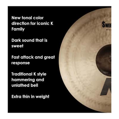 Zildjian K Sweet Collection 20-Inches Crash Cymbal image 5