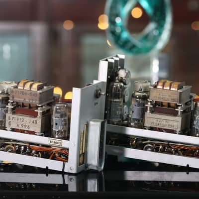 Klangfilm V073 Tube Preamp Magnetic Sound Reproduction Amplifier Pair image 4