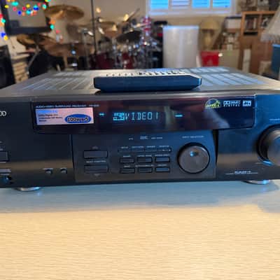 Kenwood VR-505 KAM-1 A/V Receiver Dolby Digital DTS Serviced Remote Bundle Nice✅ image 2