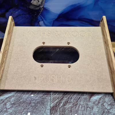 Ableton Push 3 Stand – Solid Oak Wood Synth Stand – 25° Angled Desktop Stand – Handmade Studio Gear Accessory image 9