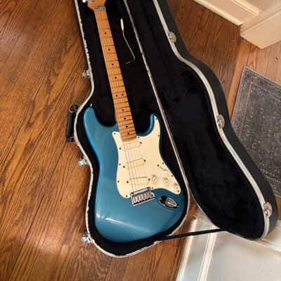 Fender Strat Plus Lace Sensors TBX Wilkinson SPLIT NUT Schallers 1988 - Lake Placid Blue image 10