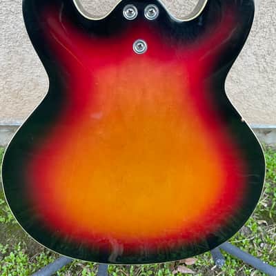 Mosrite Celebrity III Mark X 1960s - Sunburst image 13